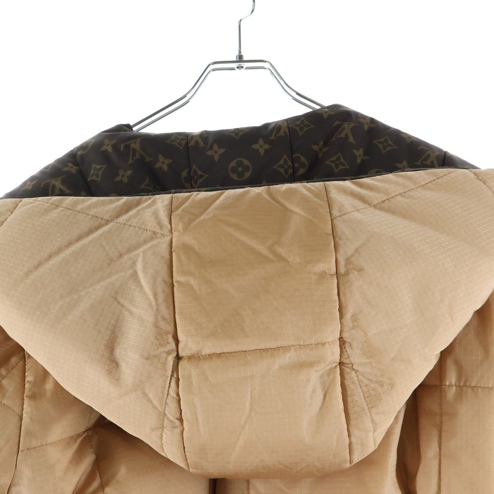 LOUIS VUITTON(ルイヴィトン) ■モノグラム ロングピローパファーラップコート ベージュ 34 RW222W レディース