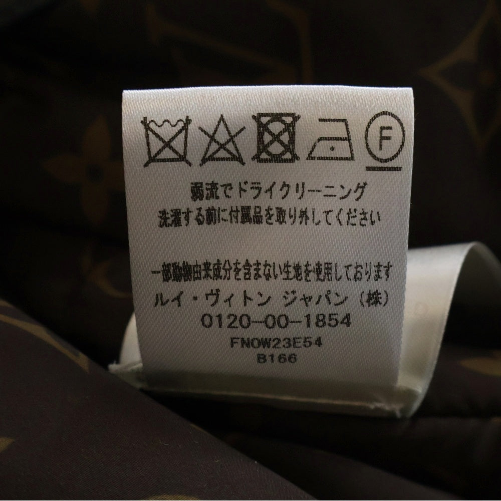 LOUIS VUITTON(ルイヴィトン) ■モノグラム ロングピローパファーラップコート ベージュ 34 RW222W レディース