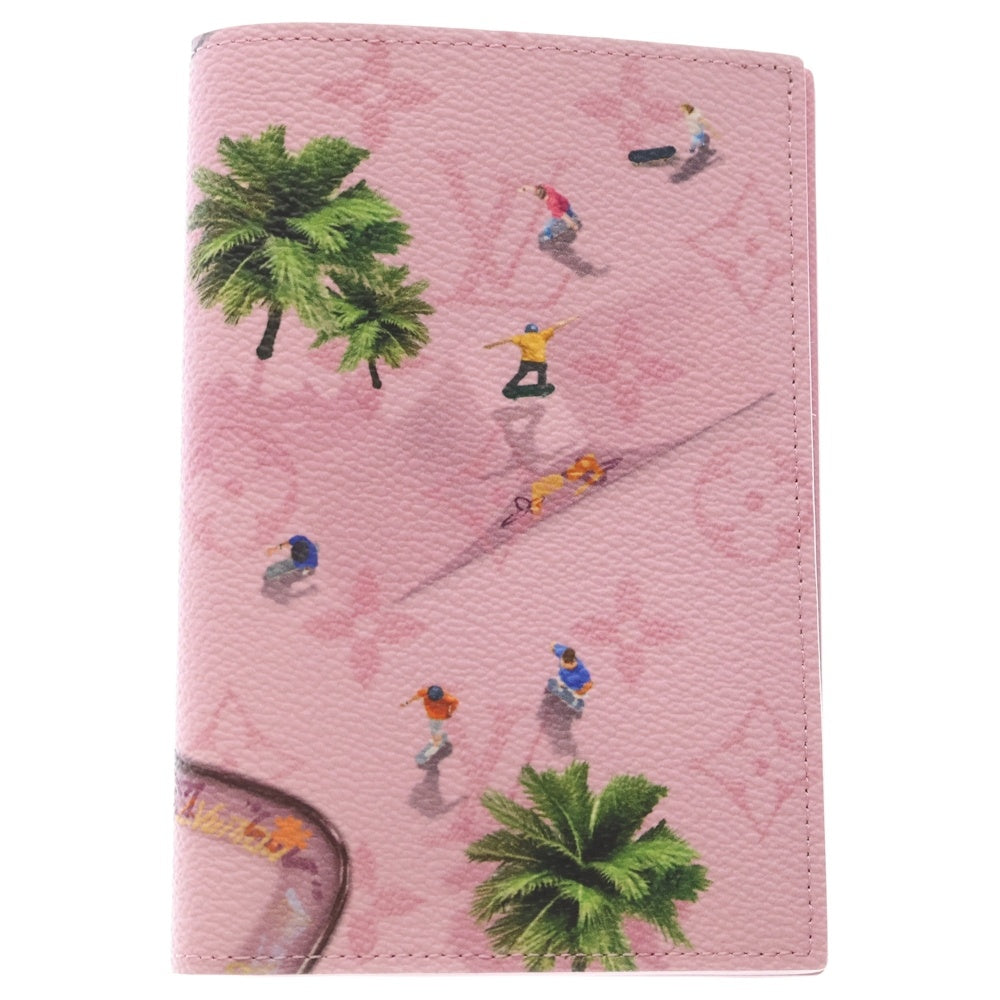 LOUIS VUITTON(ルイヴィトン) モノグラム パスポートカバー クーヴェルテュール・パスポール ローズ RFID M27229 レディース
