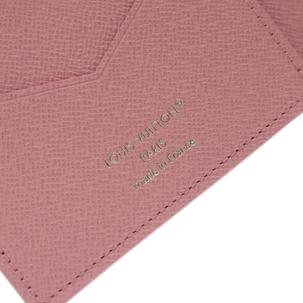 LOUIS VUITTON(ルイヴィトン) モノグラム パスポートカバー クーヴェルテュール・パスポール ローズ RFID M27229 レディース