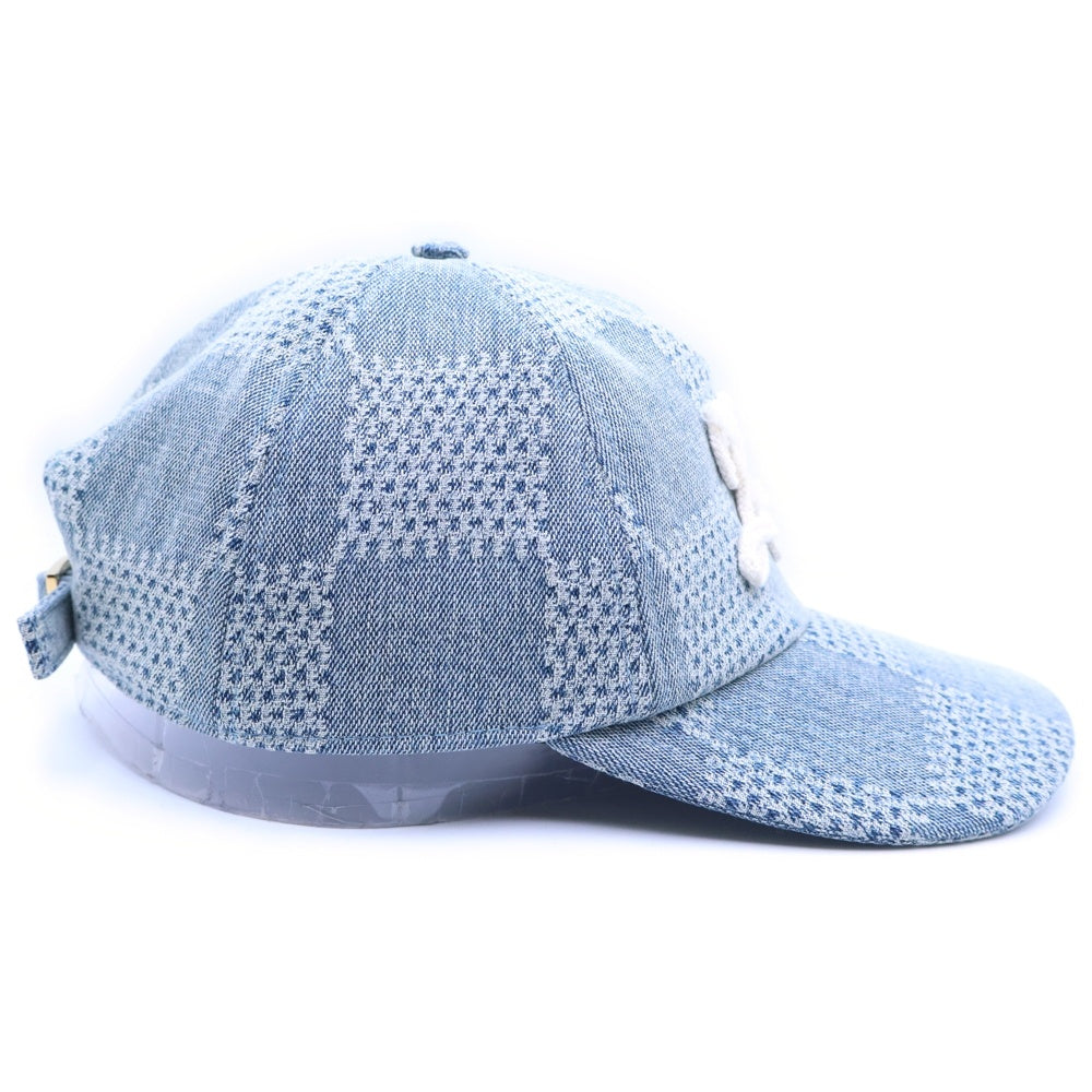 LOUIS VUITTON(ルイヴィトン) ■ダミエ デニム 3D ベースボールキャップ インディゴ M7534M M7534M レディース