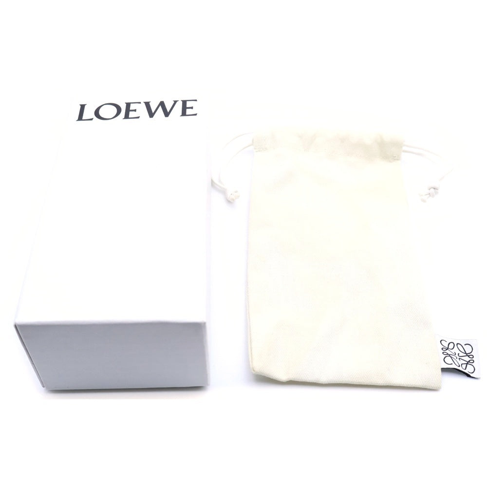LOEWE(ロエベ) SMALL SLAP BRACELET スモール スラップ ブレスレット レザー アナグラムロゴ ブラック 119.19.336