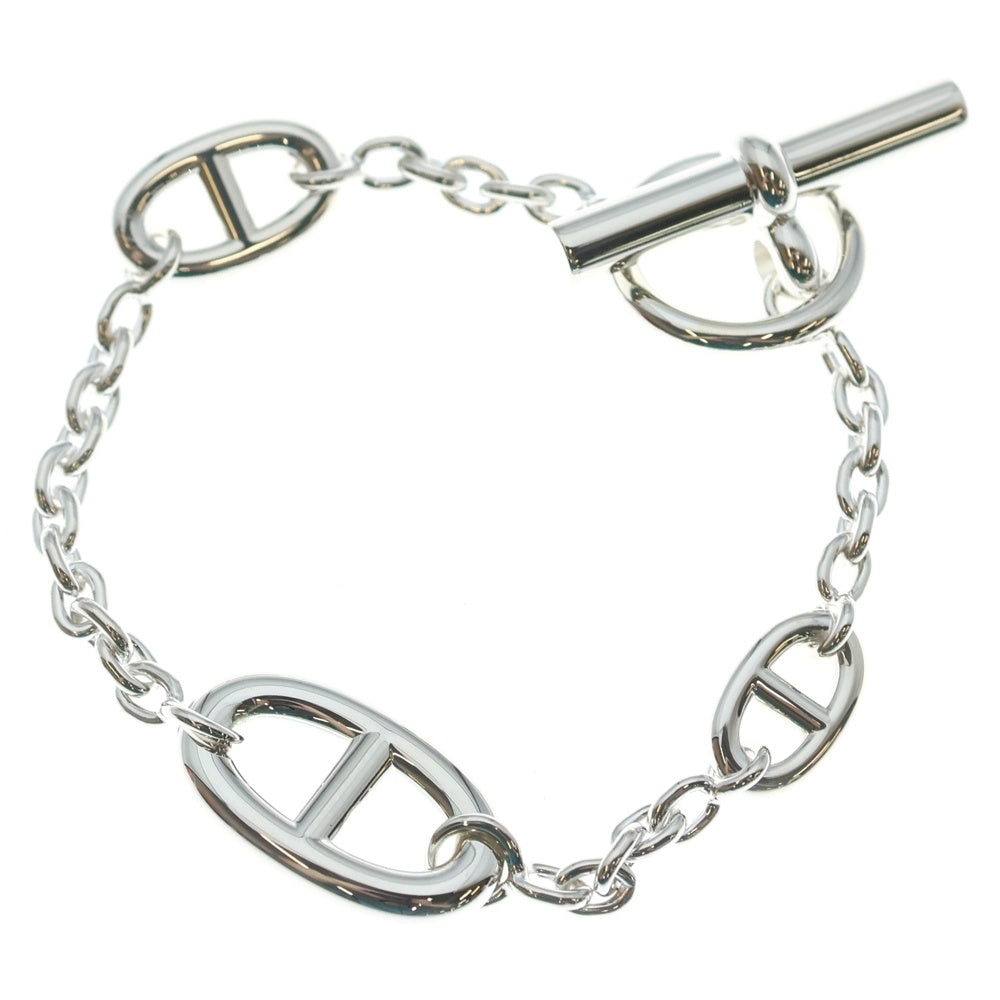 HERMES(エルメス) ファランドールST ブレスレット シェーヌダンクル Ag925 SV シルバー