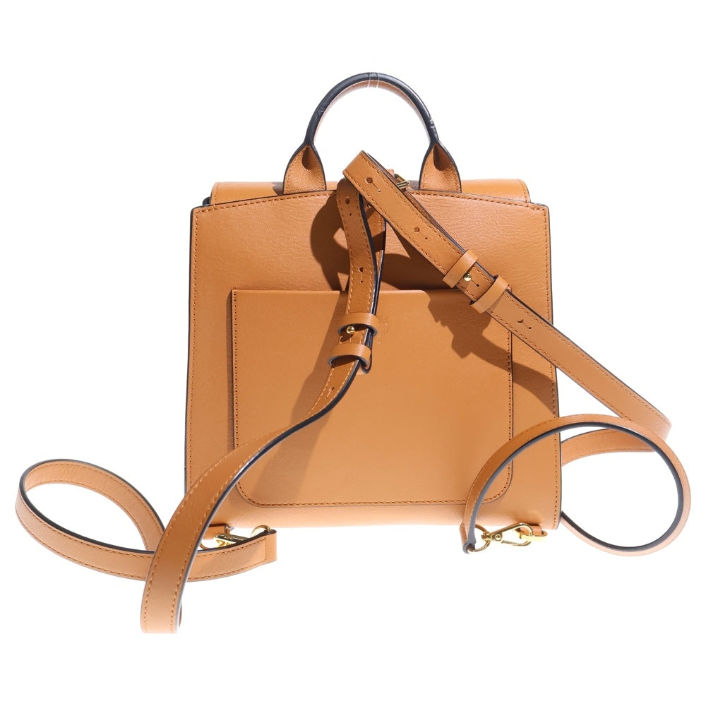 MCM(エム シー エム) ヴィセトス レザーミックス バックパック キャメル レザー レディース