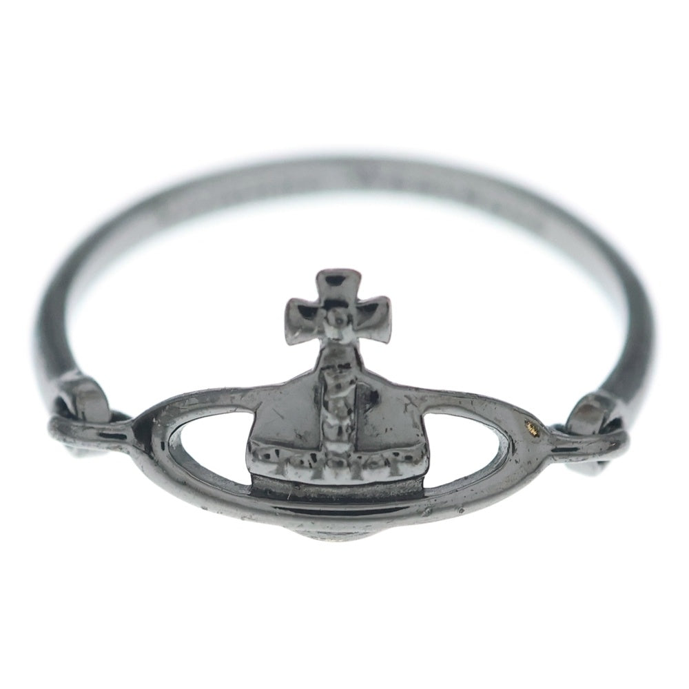 Vivienne Westwood(ヴィヴィアンウエストウッド) オーブ リング ブラック アクセサリー