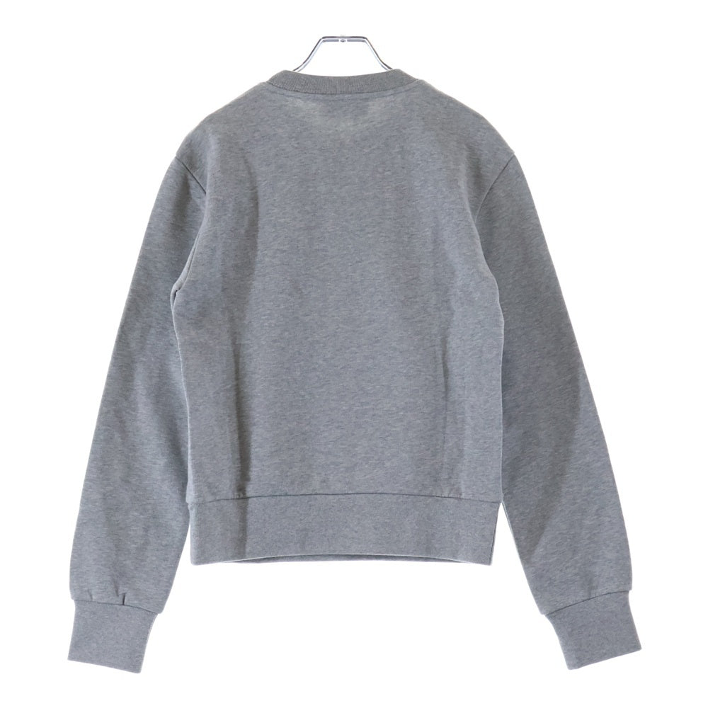GUCCI(グッチ) 24SS エンボスロゴ コットンクルーネック長袖トレーナー スウェット グレー 785636 XJGLG レディース