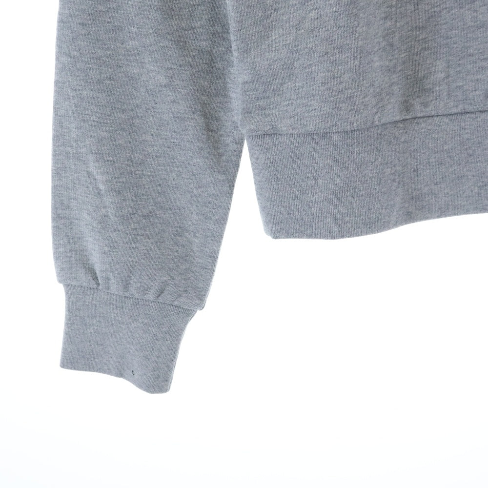 GUCCI(グッチ) 24SS エンボスロゴ コットンクルーネック長袖トレーナー スウェット グレー 785636 XJGLG レディース