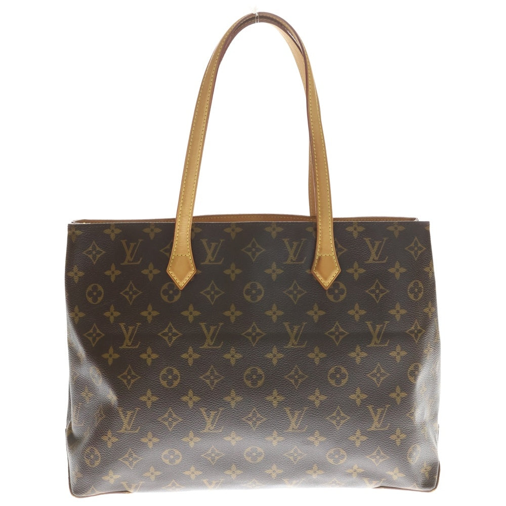 LOUIS VUITTON(ルイヴィトン) モノグラム ウィルシャーMM レザーハンドバッグ ブラウン M45644 レディース