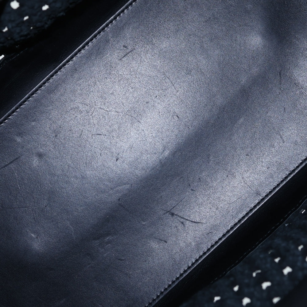 BALENCIAGA(バレンシアガ) ザ・ペーパー ミラー付レザートートバッグ ブラック 338583