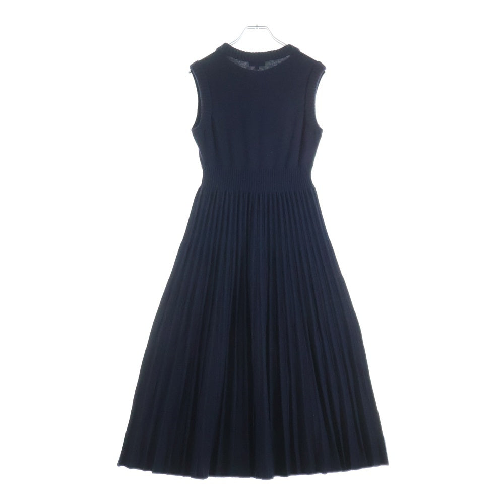 CHANEL(シャネル) ノースリーブニットワンピース ネイビー 36 P59810 P59810K07797 レディース