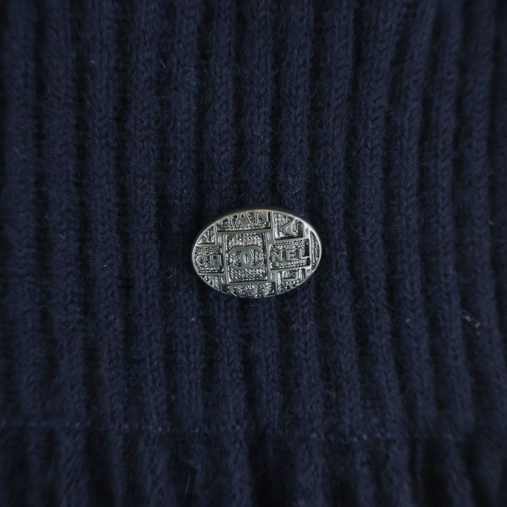 CHANEL(シャネル) ノースリーブニットワンピース ネイビー 36 P59810 P59810K07797 レディース