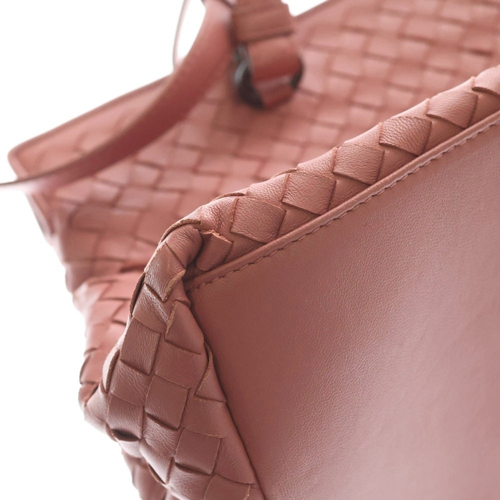 BOTTEGA VENETA(ボッテガヴェネタ) イントレチャート 2WAY ハンドバッグ ショルダーバッグ ピンク レディース