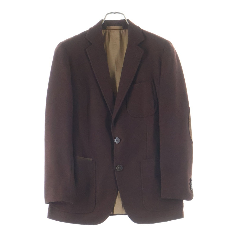 Berluti(ベルルッティ) Brera エルボーパッチ カシミヤ テーラードジャケット ブラウン BT201MA