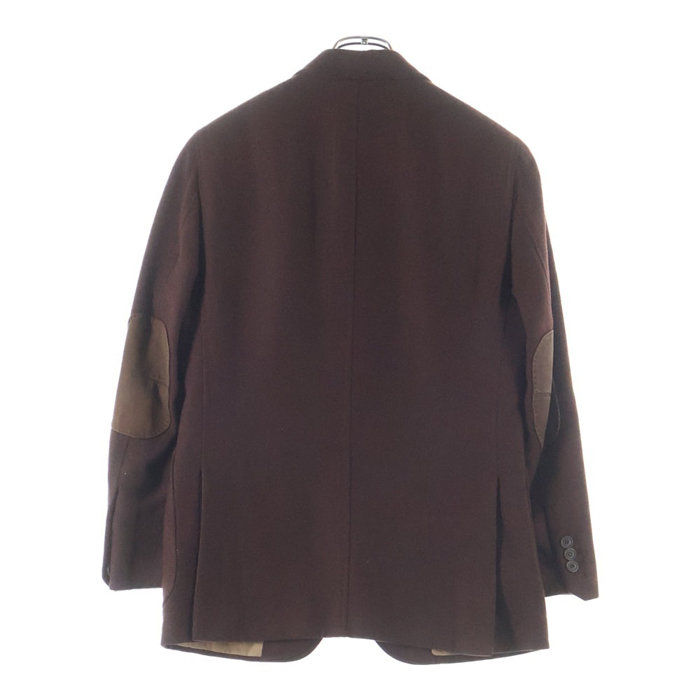 Berluti(ベルルッティ) Brera エルボーパッチ カシミヤ テーラードジャケット ブラウン BT201MA