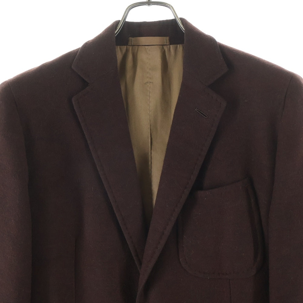 Berluti(ベルルッティ) Brera エルボーパッチ カシミヤ テーラードジャケット ブラウン BT201MA