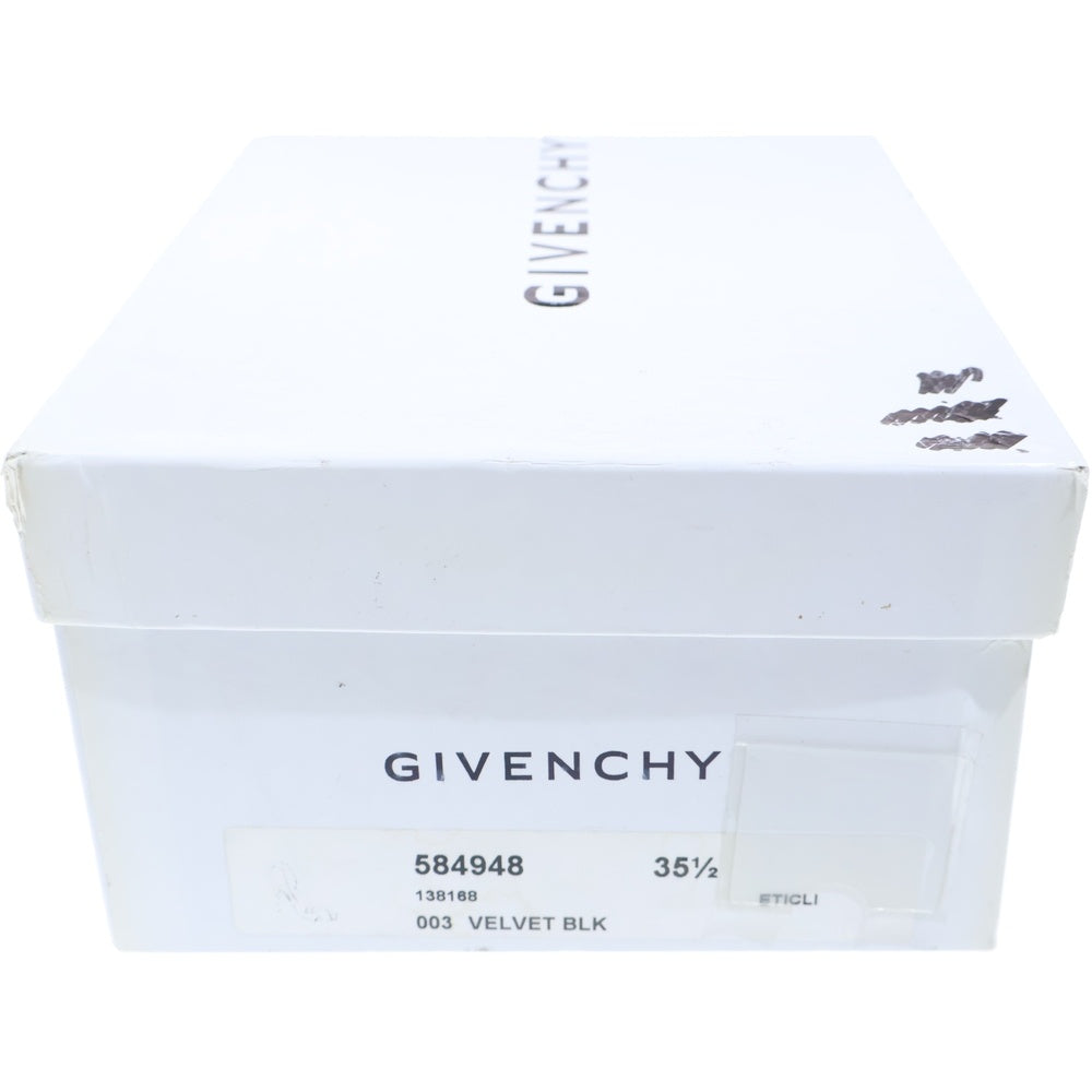 GIVENCHY(ジバンシィ) ベロア ヒールパンプス ブラック レディース