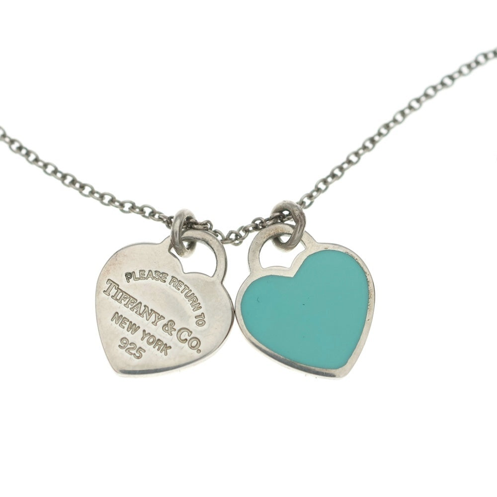 TIFFANY & Co.(ティファニー) リターン トゥ ティファニー ダブルハート ネックレス Ag925 SV シルバー レディース