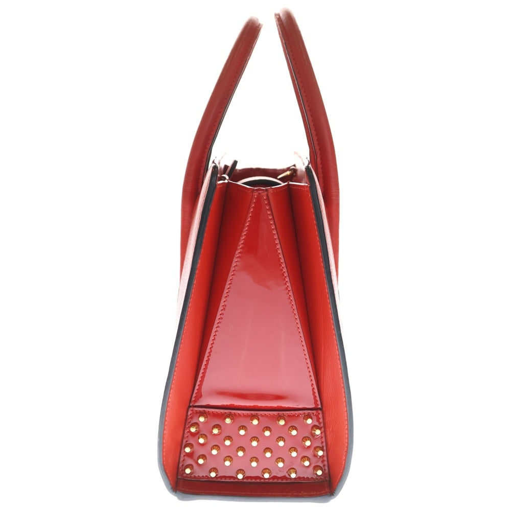 CHRISTIAN LOUBOUTIN(クリスチャンルブタン) パロマ 2wayハンドバッグ ショルダーバッグ レッド レザー レディース