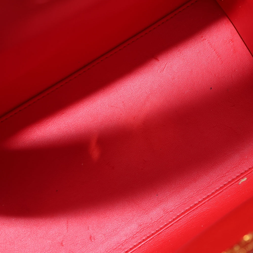 CHRISTIAN LOUBOUTIN(クリスチャンルブタン) パロマ 2wayハンドバッグ ショルダーバッグ レッド レザー レディース