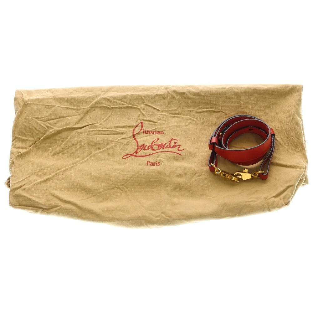 CHRISTIAN LOUBOUTIN(クリスチャンルブタン) パロマ 2wayハンドバッグ ショルダーバッグ レッド レザー レディース