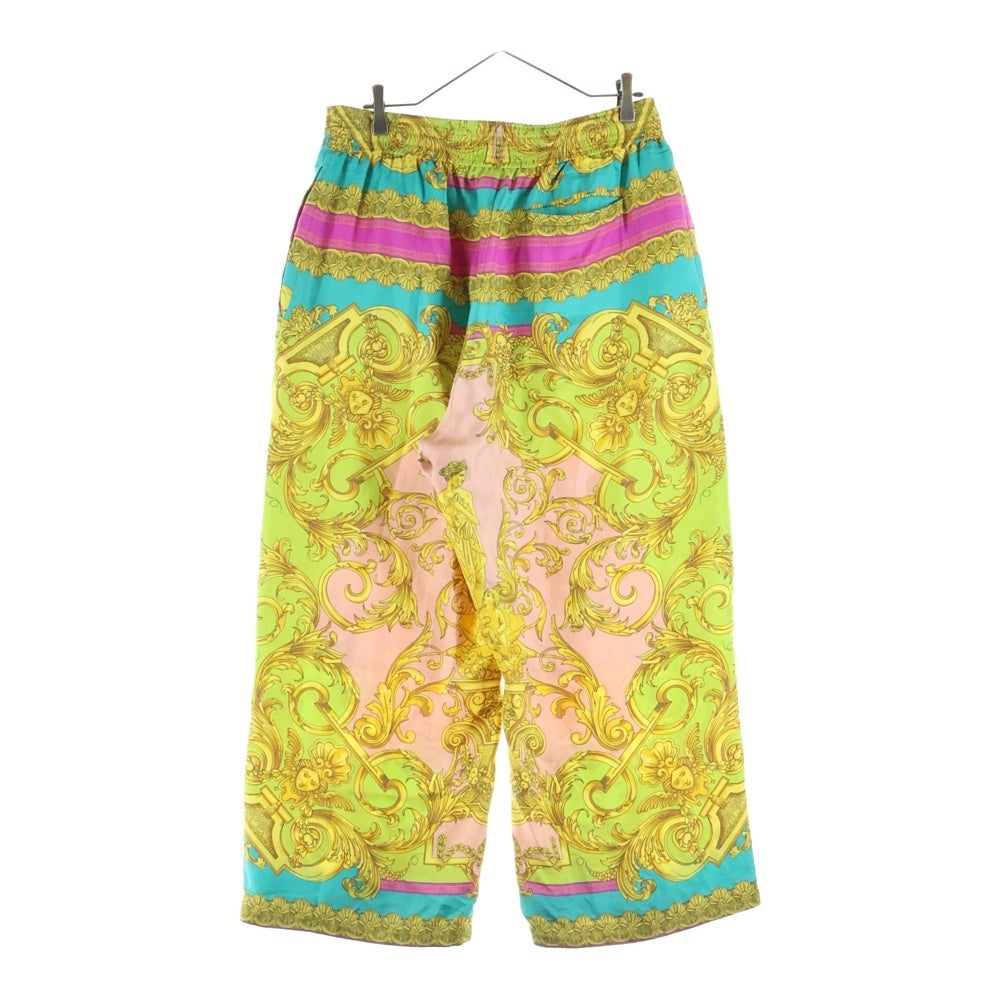 VERSACE(ヴェルサーチ) ■バロックプリント メデューサ ワイドパンツ イエロー 1004370