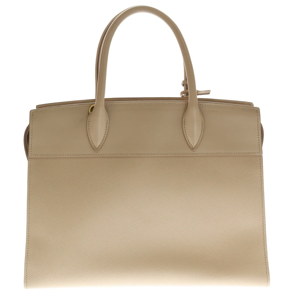 PRADA(プラダ) エスプラナード ハンドバッグ 2wayショルダーバッグ ベージュ レザー 1BA047 レディース