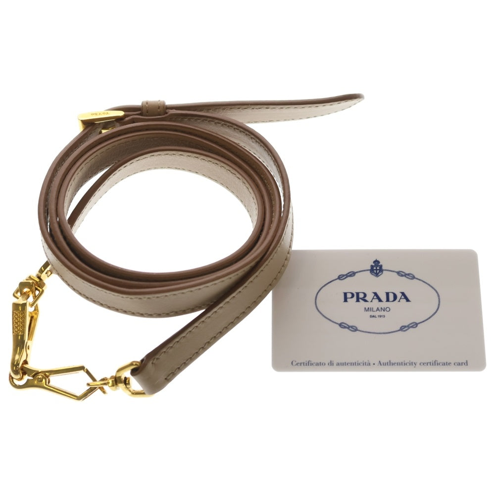 PRADA(プラダ) エスプラナード ハンドバッグ 2wayショルダーバッグ ベージュ レザー 1BA047 レディース