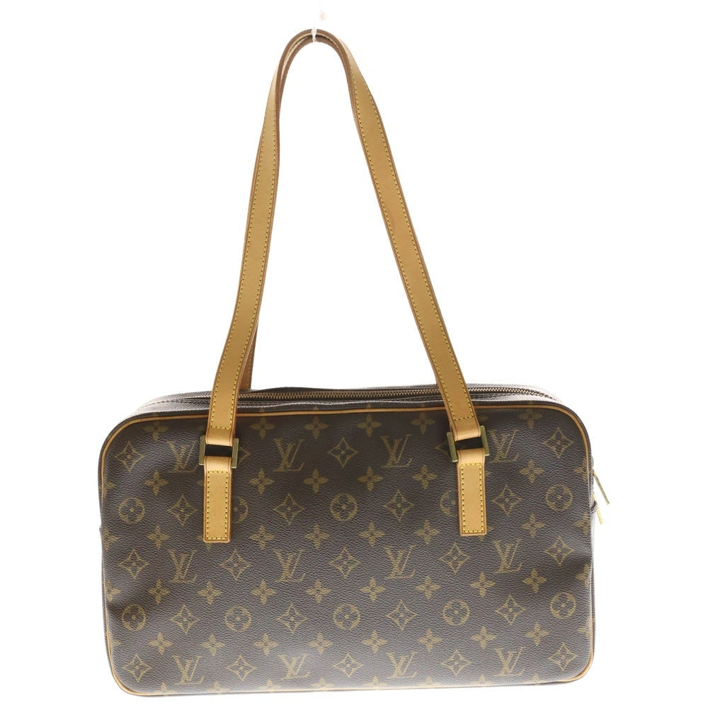 LOUIS VUITTON(ルイヴィトン) モノグラム シテGM レザーハンドバッグ ブラウン M51181