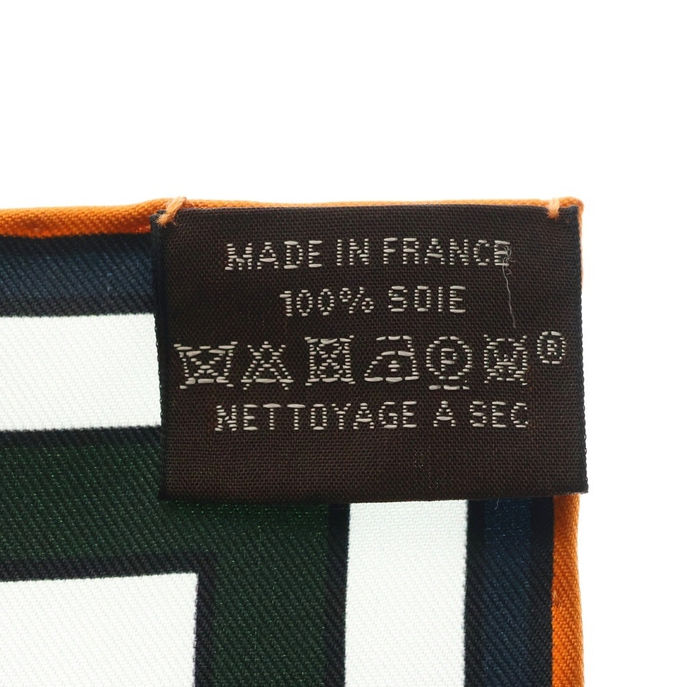 HERMES(エルメス) カレ90 Double Face Wow ダブルフェイス シルクスカーフ マルチカラー レディース