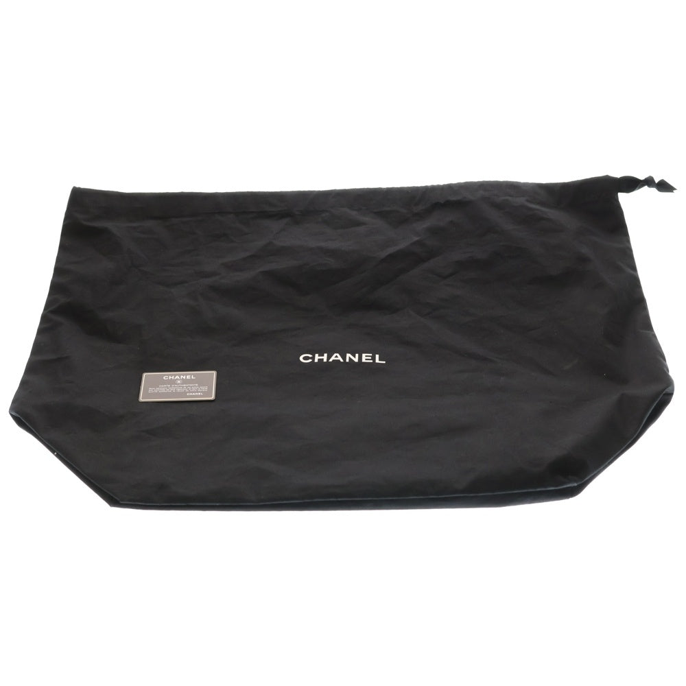CHANEL(シャネル) ドーヴィル 2wayハンドバッグ ショルダーバッグ ブラック×ベージュ ラフィア×レザー レディース