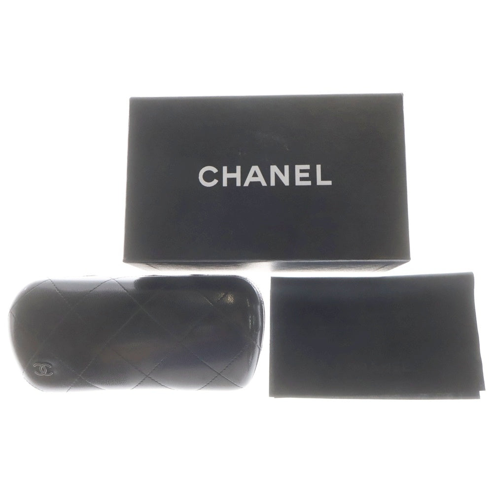 CHANEL(シャネル) ココマーク サングラス ブルー×ブラック 57□19 5373-A アイウェア 眼鏡 レディース