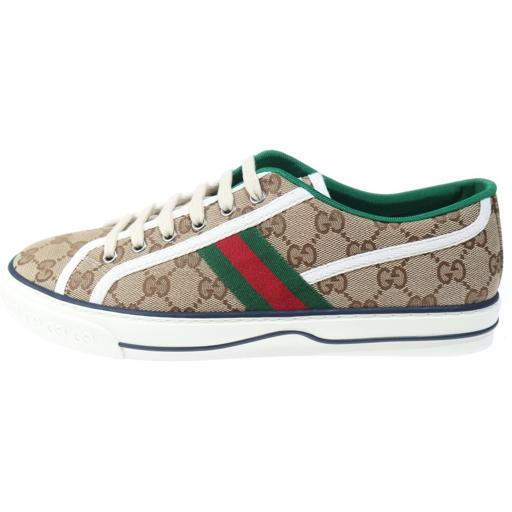 GUCCI(グッチ) テニス 1977 GGキャンバス ローカットスニーカー ブラウン 606110