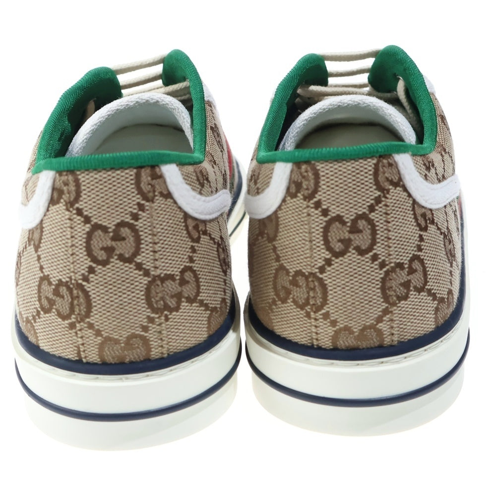 GUCCI(グッチ) テニス 1977 GGキャンバス ローカットスニーカー ブラウン 606110