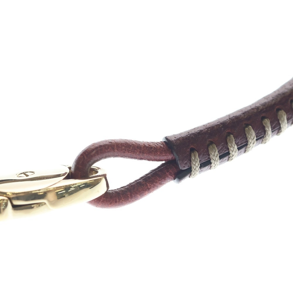 GUCCI(グッチ) GGキャンバス ショルダーバッグ ハンドバッグ ベージュ×ボルドー キャンバス×レザー 115002 ゴールド金具 レディース