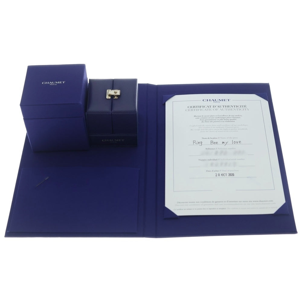 CHAUMET(ショーメ) ビーマイラブ リング ダイヤモンド ホワイトゴールド Au750WG 指輪 #52 ジュエリー