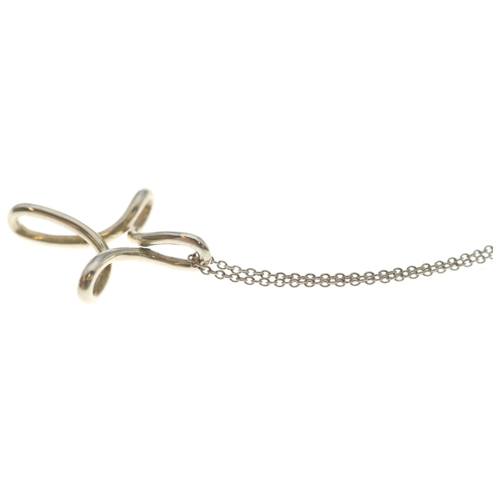 TIFFANY & Co.(ティファニー) インフィニティクロス ネックレス ペンダント チェーン シルバー SV925 2.7g レディース