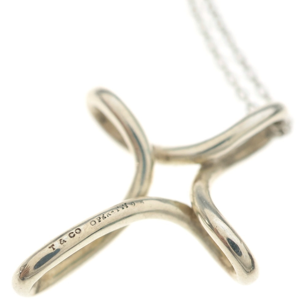 TIFFANY & Co.(ティファニー) インフィニティクロス ネックレス ペンダント チェーン シルバー SV925 2.7g レディース