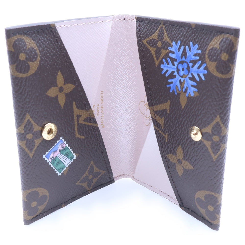 LOUIS VUITTON(ルイヴィトン) ポルトカルトスリム モノグラム ヴィヴィエンヌ ホリデイ カード コインケース 財布 ブラウン M15343 レディース