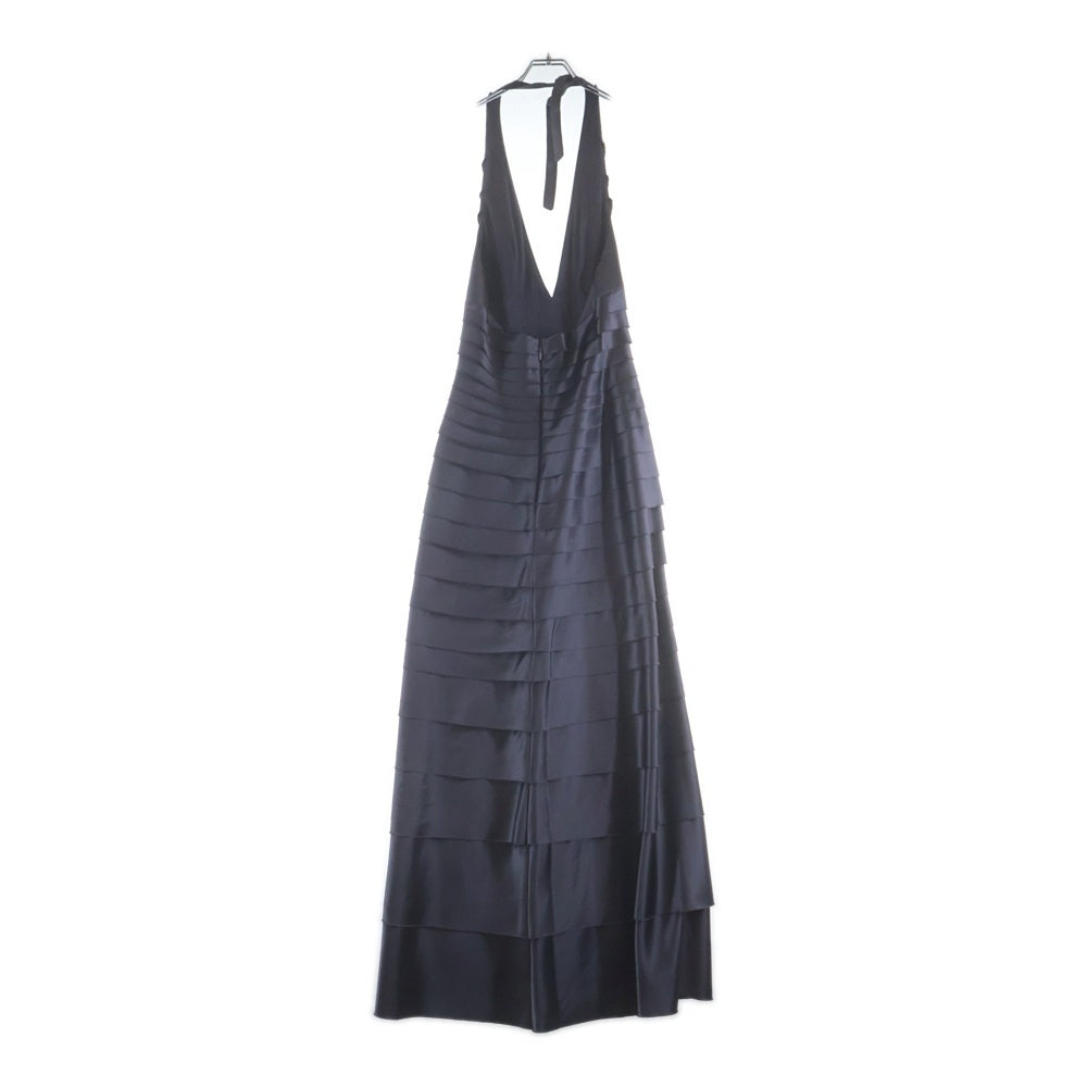 BCBGMAXAZRIA(ビーシービージーマックスアズリア) ロングホルター ドレス ワンピース パープル レディース PCS6G648