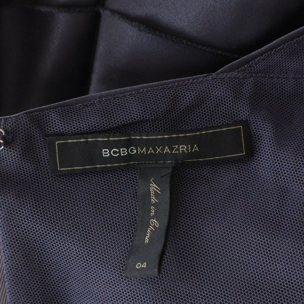 BCBGMAXAZRIA(ビーシービージーマックスアズリア) ロングホルター ドレス ワンピース パープル レディース PCS6G648