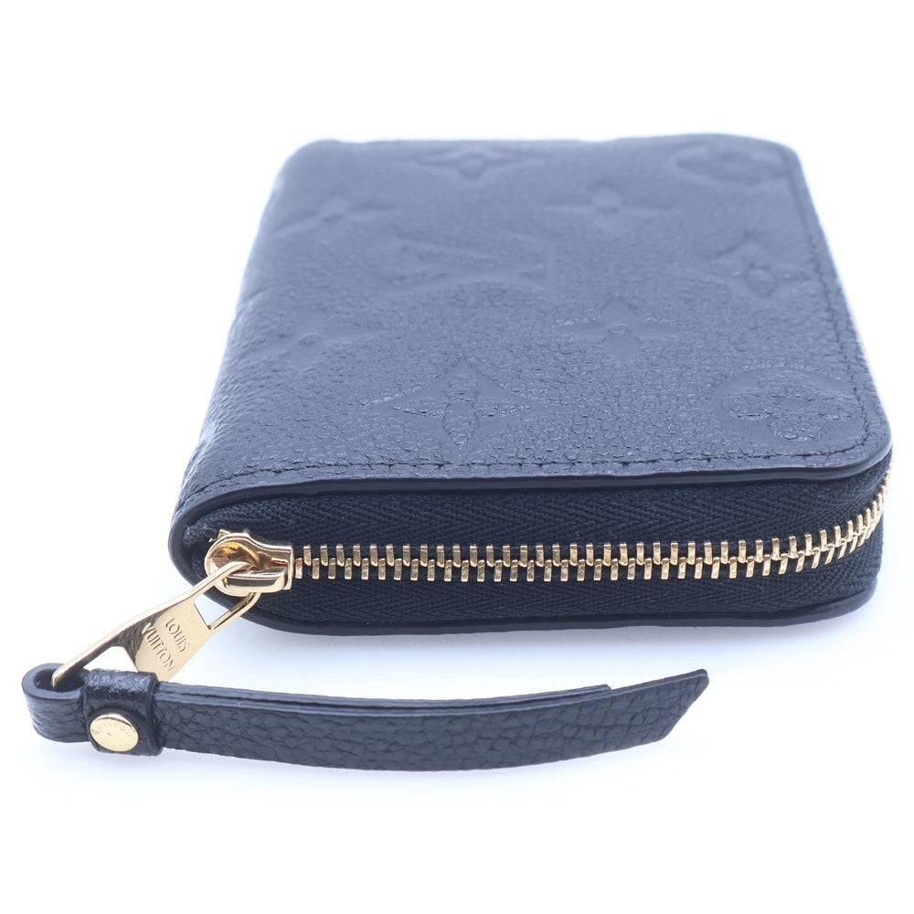 LOUIS VUITTON(ルイヴィトン) モノグラムアンプラント ジッピーコインパース ノワール M60574 ICタイプ レディース