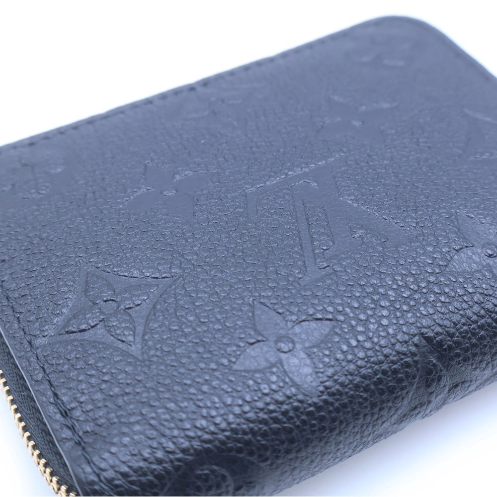 LOUIS VUITTON(ルイヴィトン) モノグラムアンプラント ジッピーコインパース ノワール M60574 ICタイプ レディース