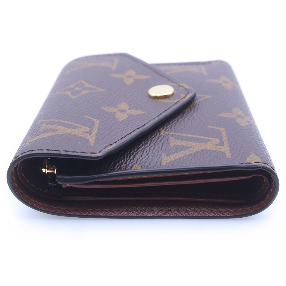 LOUIS VUITTON(ルイヴィトン) モノグラム ポルトフォイユヴィクトリーヌ ブラウン PVC M62472 ICタイプ ウォレット レディース