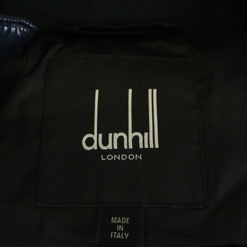 dunhill(ダンヒル) ダブルジップ ダウンジャケット ネイビー