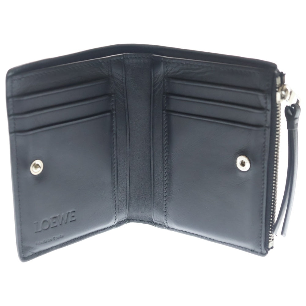 LOEWE(ロエベ) パズル コンパクトウォレット 財布 ブラック