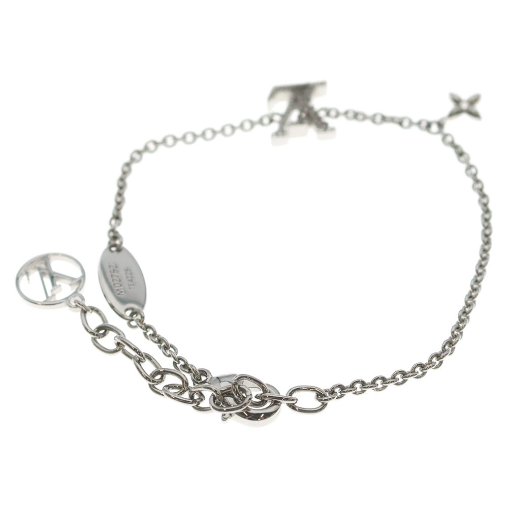 LOUIS VUITTON(ルイヴィトン) モノグラム ブレスレットLV・アイコニック シルバー M02752 アクセサリー レディース