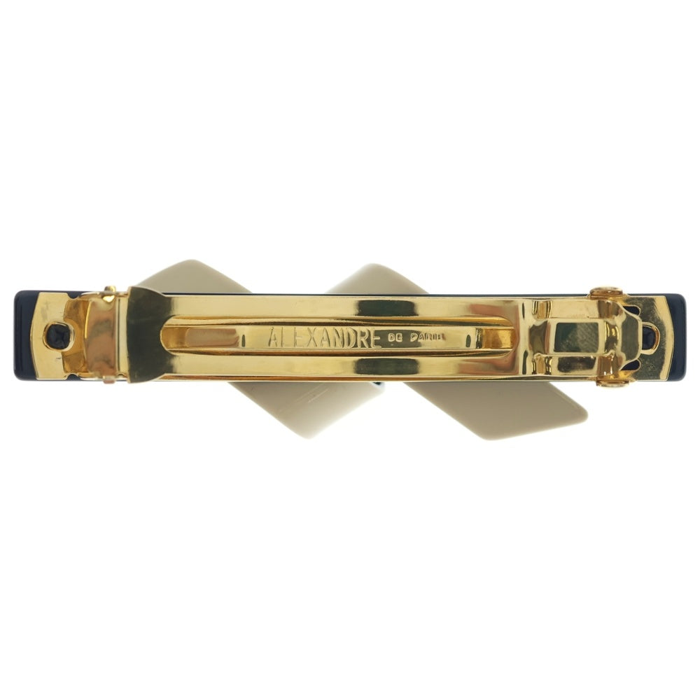 ALEXANDRE DE PARIS() パール バレッタ ベージュ ヘアアクセサリー レディース