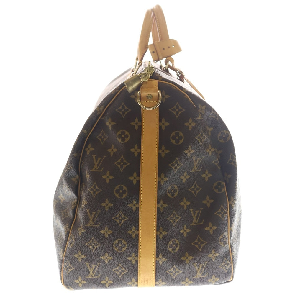 LOUIS VUITTON(ルイヴィトン) モノグラム キーポルバンドリエール60 M41412 ブラウン PVC ボストンバッグ