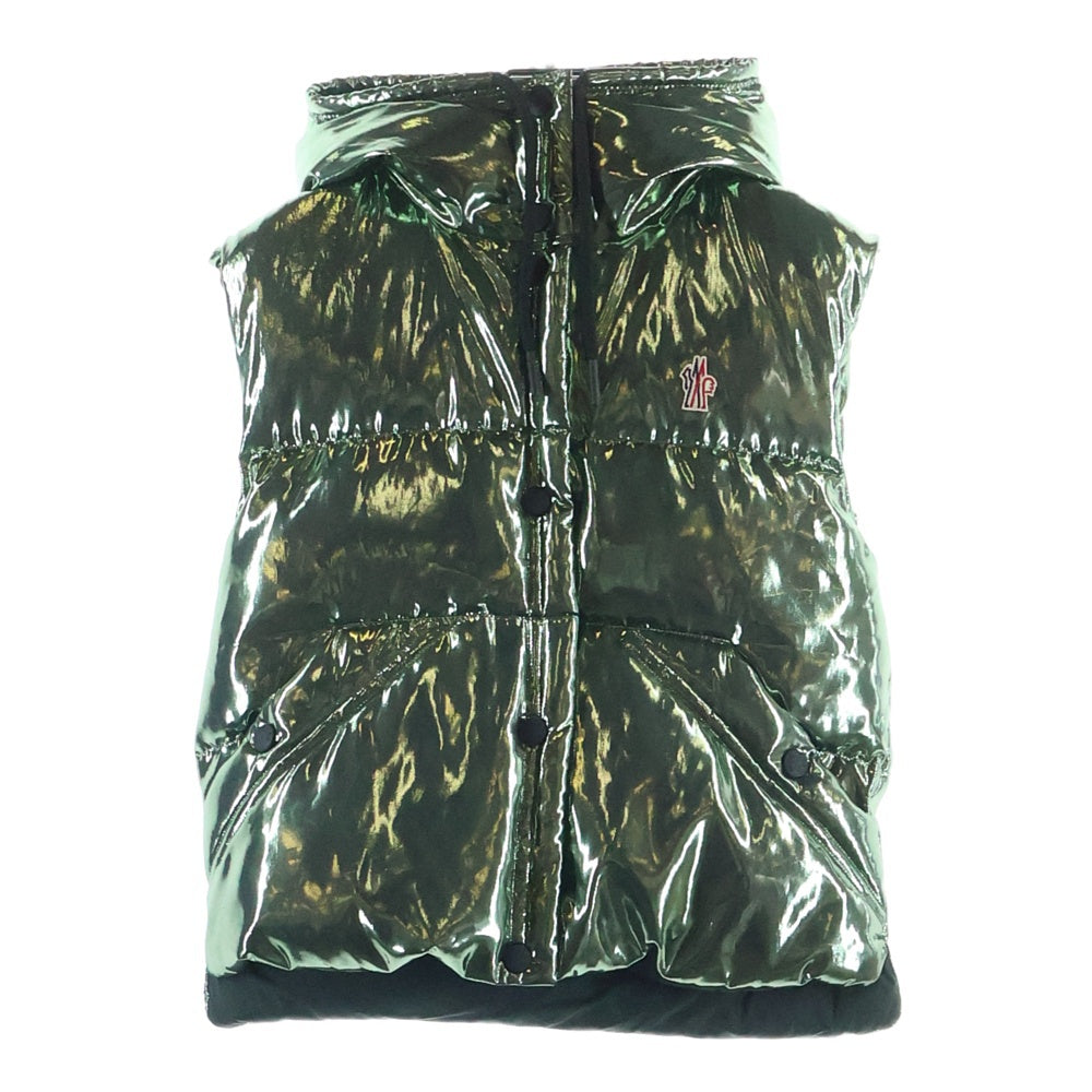 MONCLER GRENOBLE(モンクレールグルノーブル) Ramees ダウンベスト メタリックグリーン 0 I20981A00009 596U3 レディース