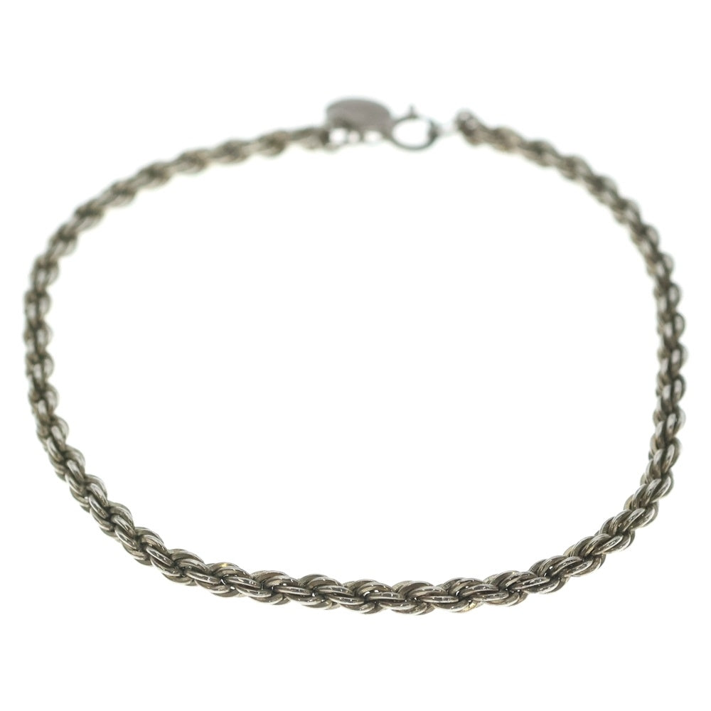 TIFFANY & Co.(ティファニー) ツイストロープチェーン ブレスレット シルバー SV925